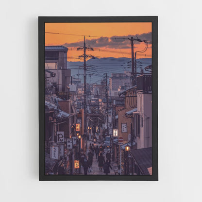 Póster Cidade japonesa