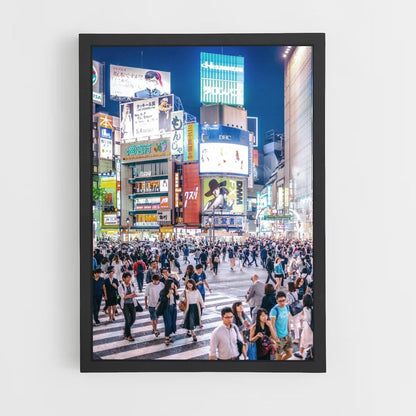 Póster Cruzamento de Shibuya