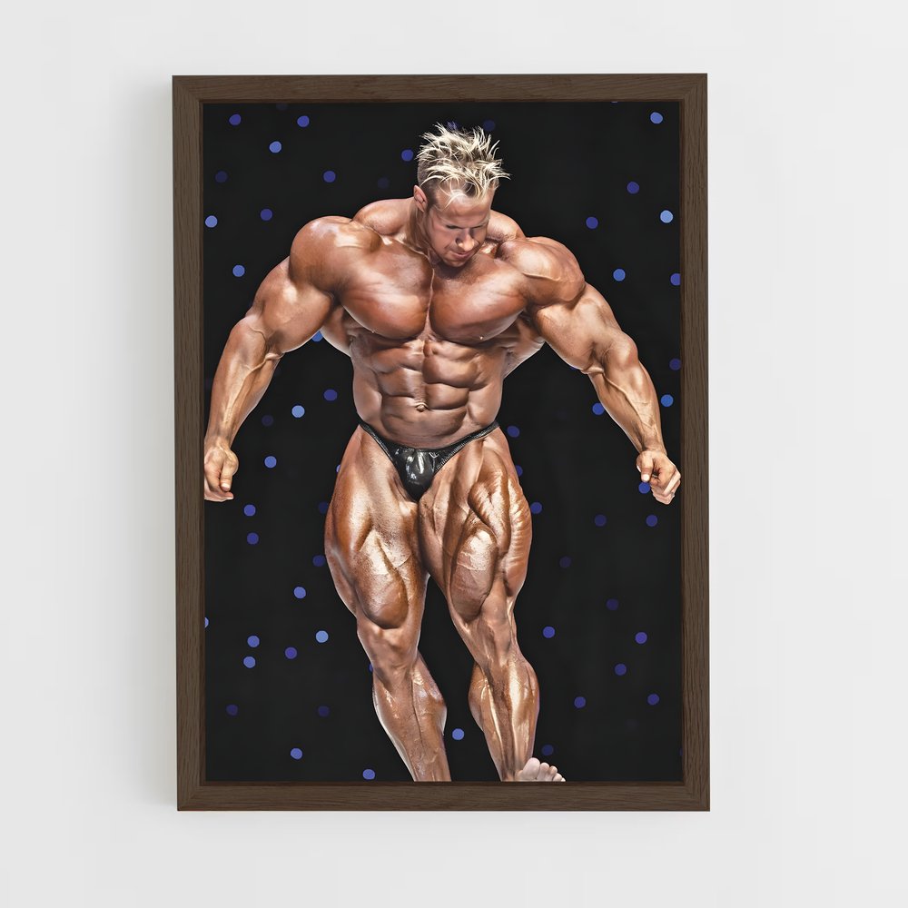 jay-cutler-9 cadre Bois foncé