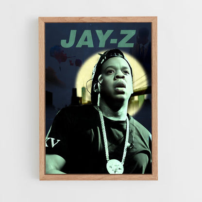 jay-z-6 cadre Bois clair