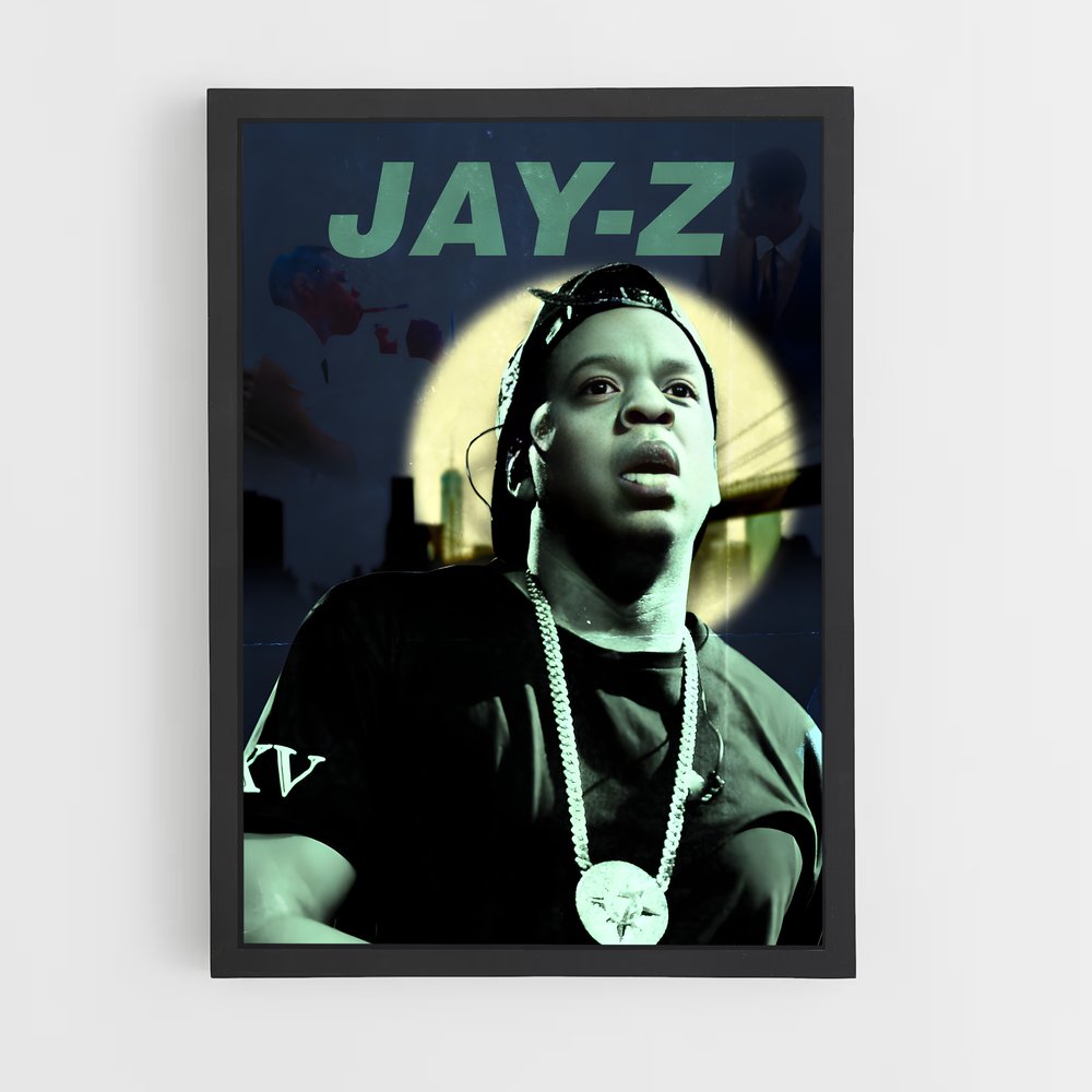 jay-z-6 cadre Noir