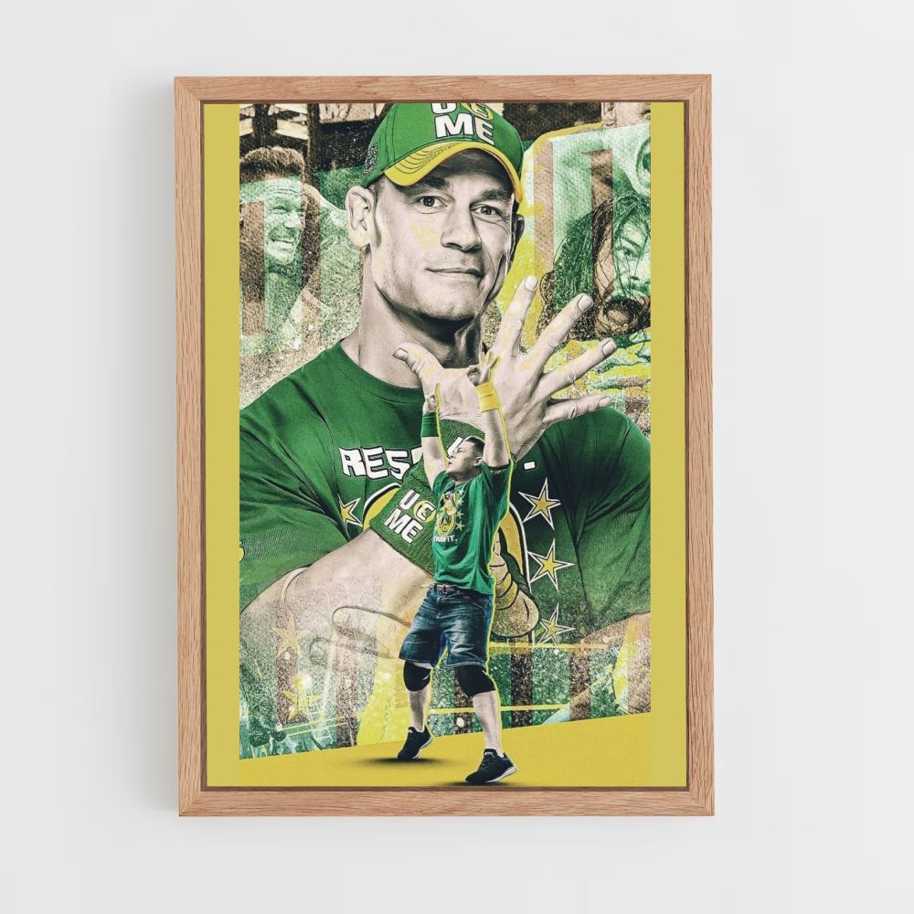 Pôster John Cena Verde