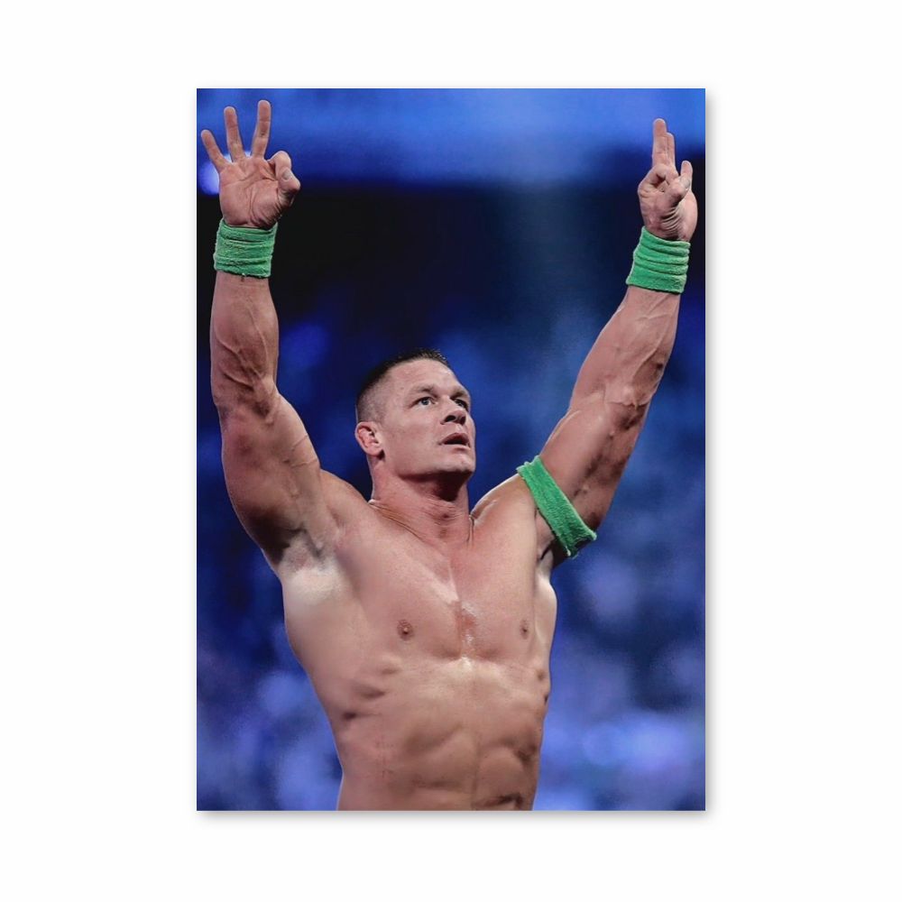 Pôster da vitória de John Cena