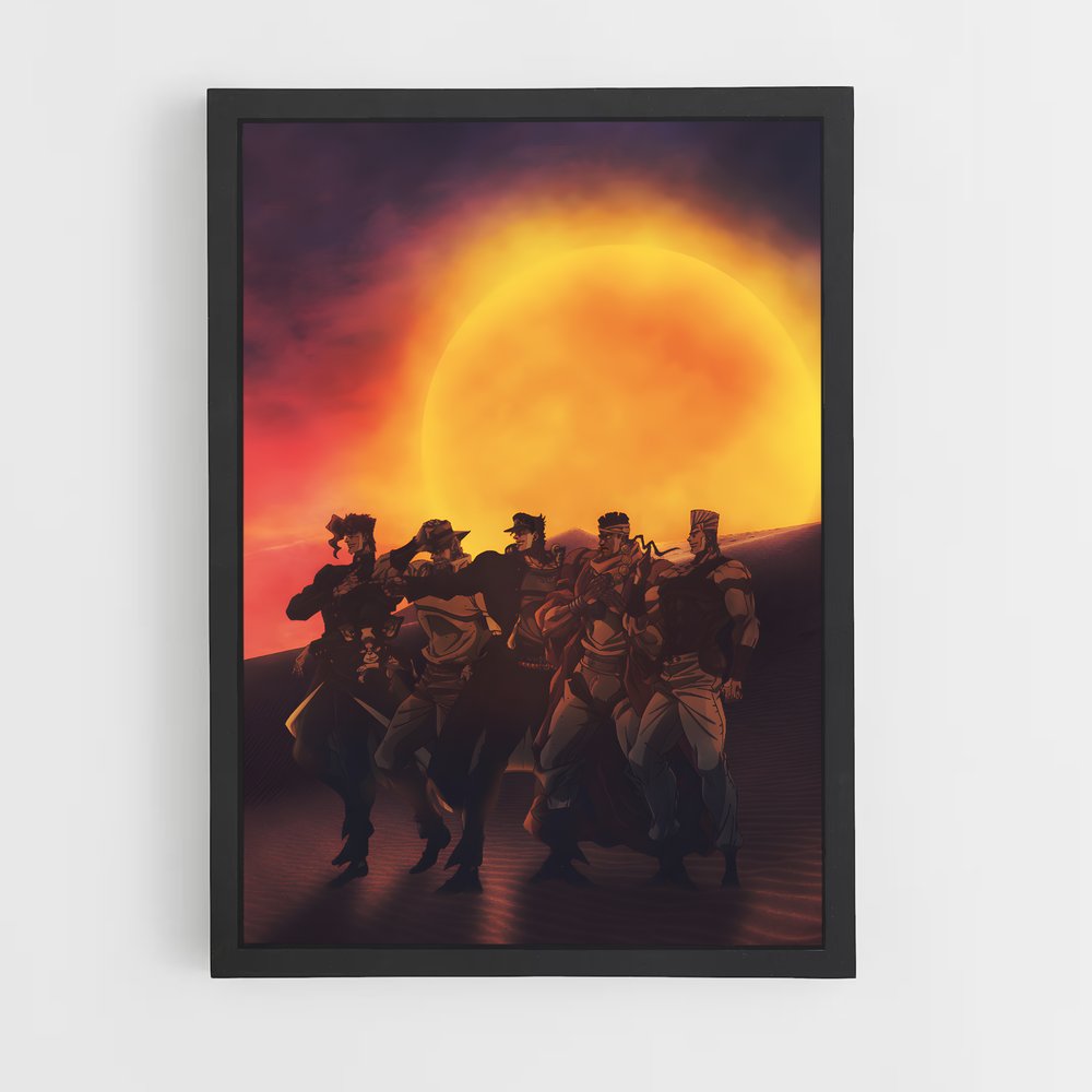jojo-bizarre-adventure-10 cadre Noir