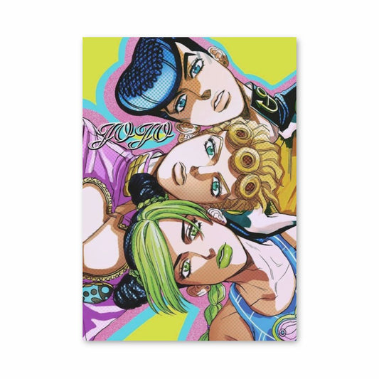 Pôster Josuke x Giorno x Jolyne