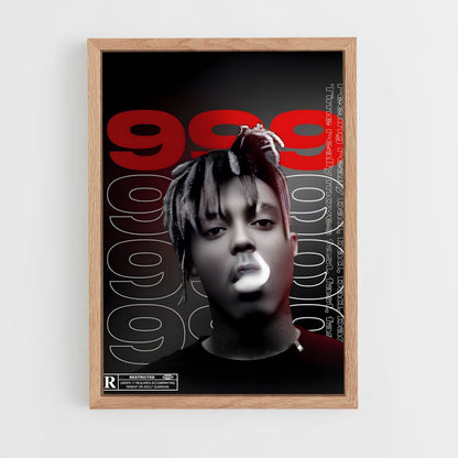 juice-wrld-2 cadre Bois clair