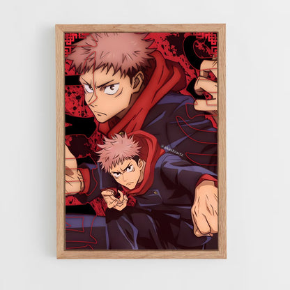 jujutsu-kaisen-11 cadre Bois clair