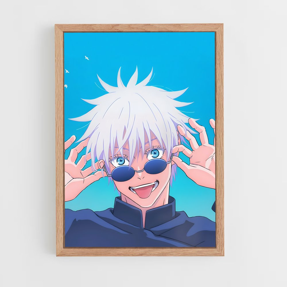 jujutsu-kaisen-6 cadre Bois clair