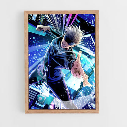 jujutsu-kaisen-9 cadre Bois clair