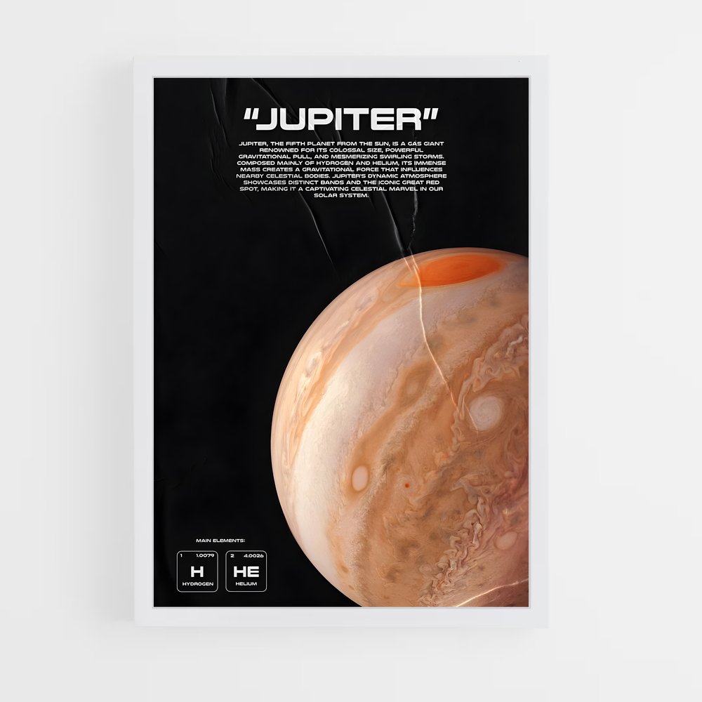 jupiter-5 cadre Blanc