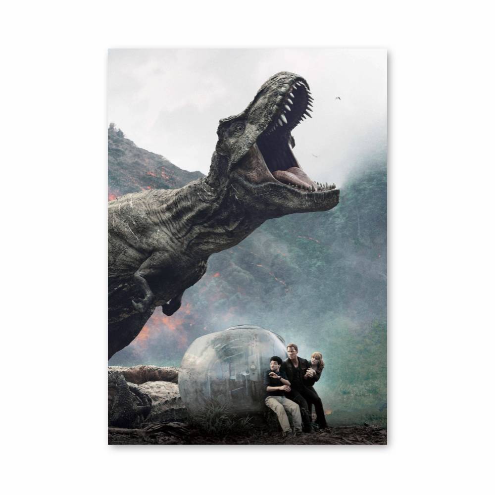 Poster T-Rex Attaque