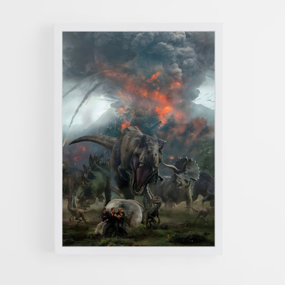 jurassic-park-16 cadre Blanc