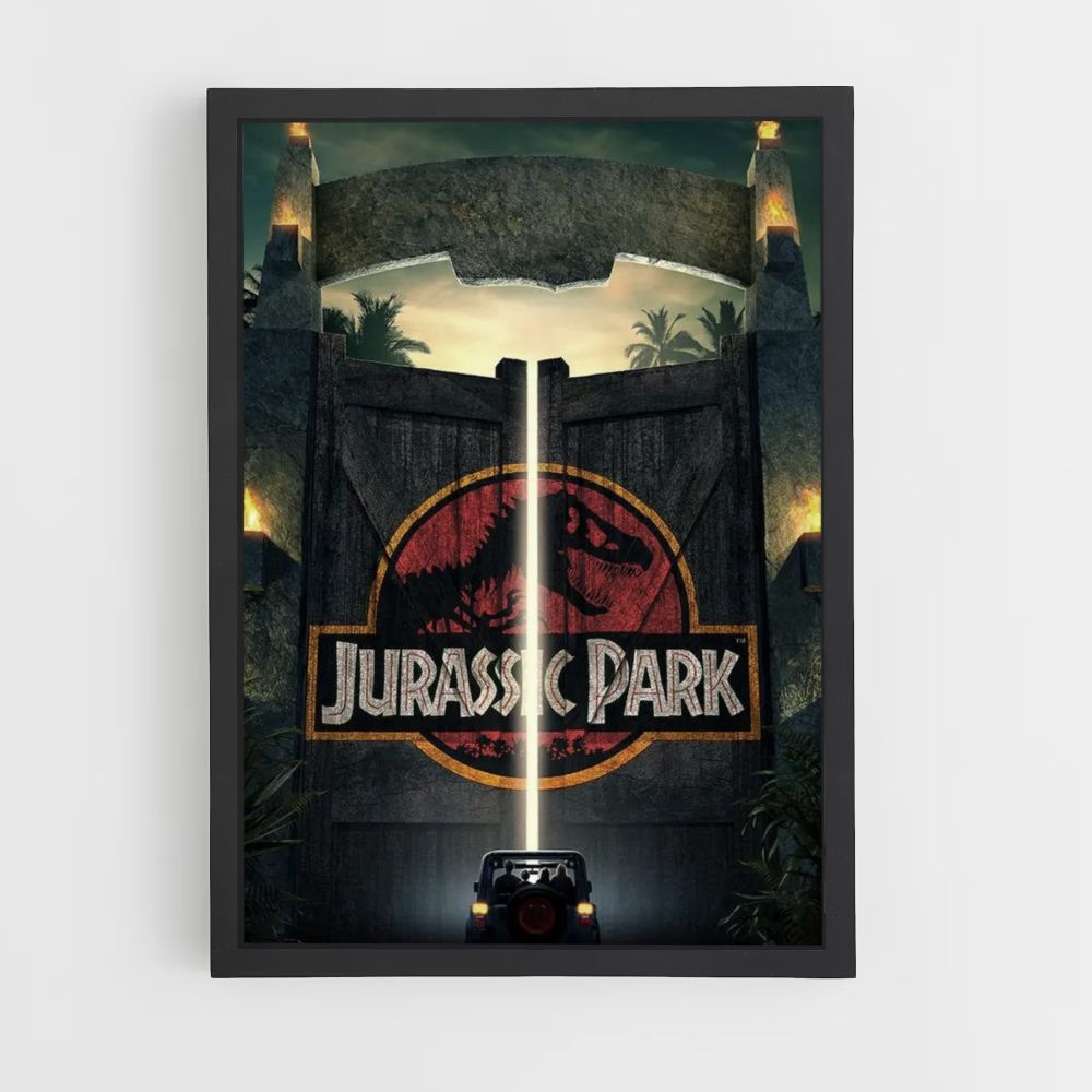 Pôster Porta do Jurassic Park