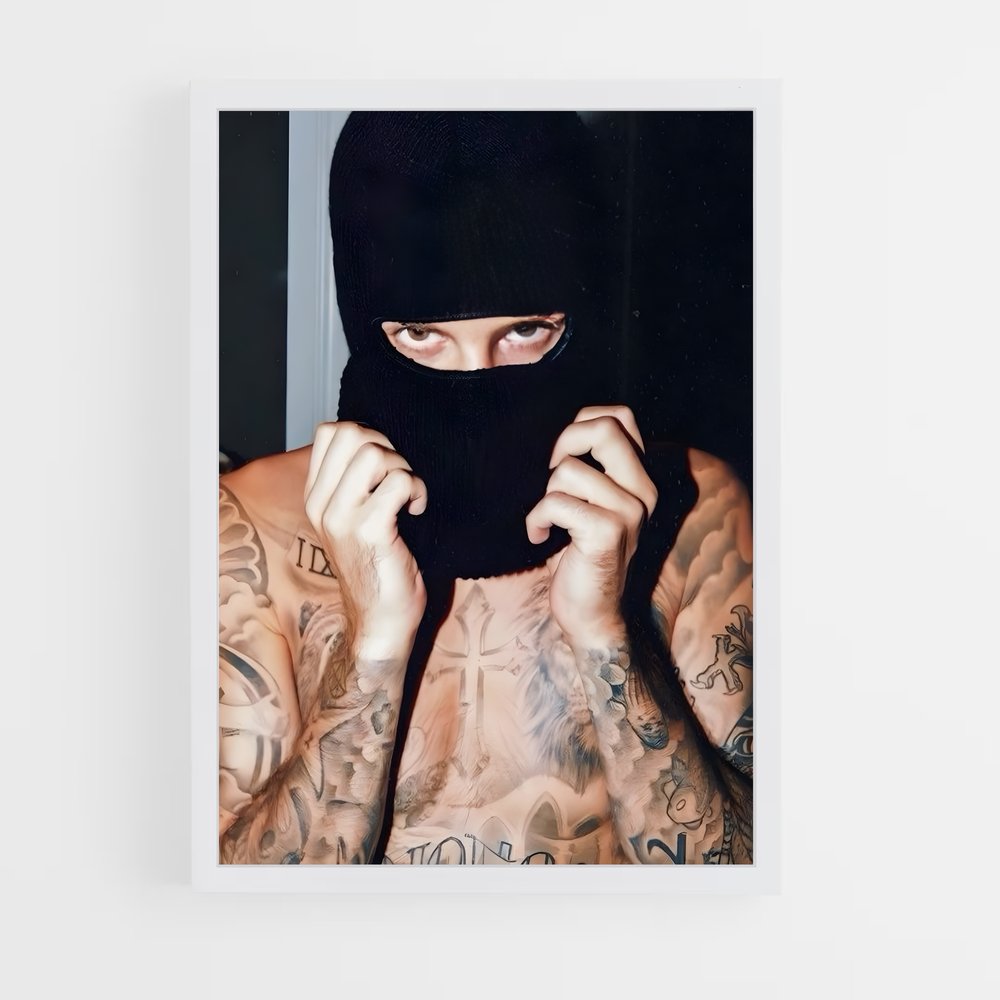 justin-bieber-1 cadre Blanc