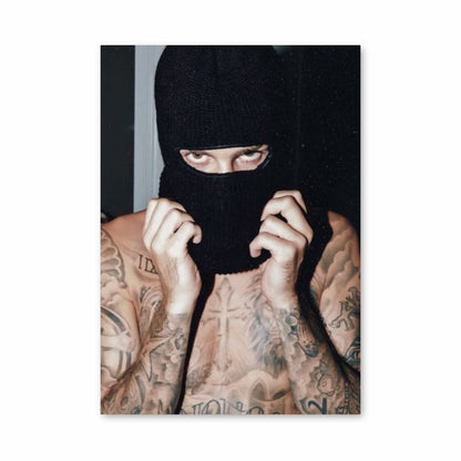 Pôster Justin Bieber Balaclava