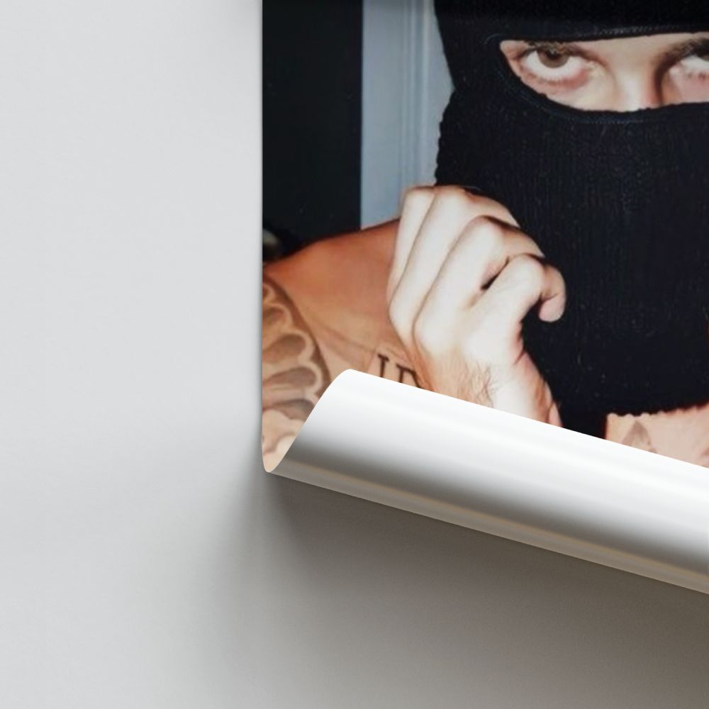 Pôster Justin Bieber Balaclava