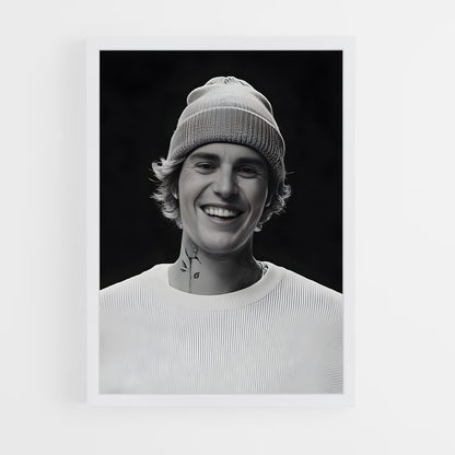 justin-bieber-2 cadre Blanc