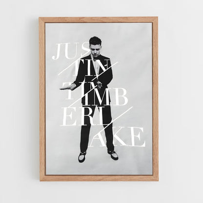 justin-timberlake-3 cadre Bois clair