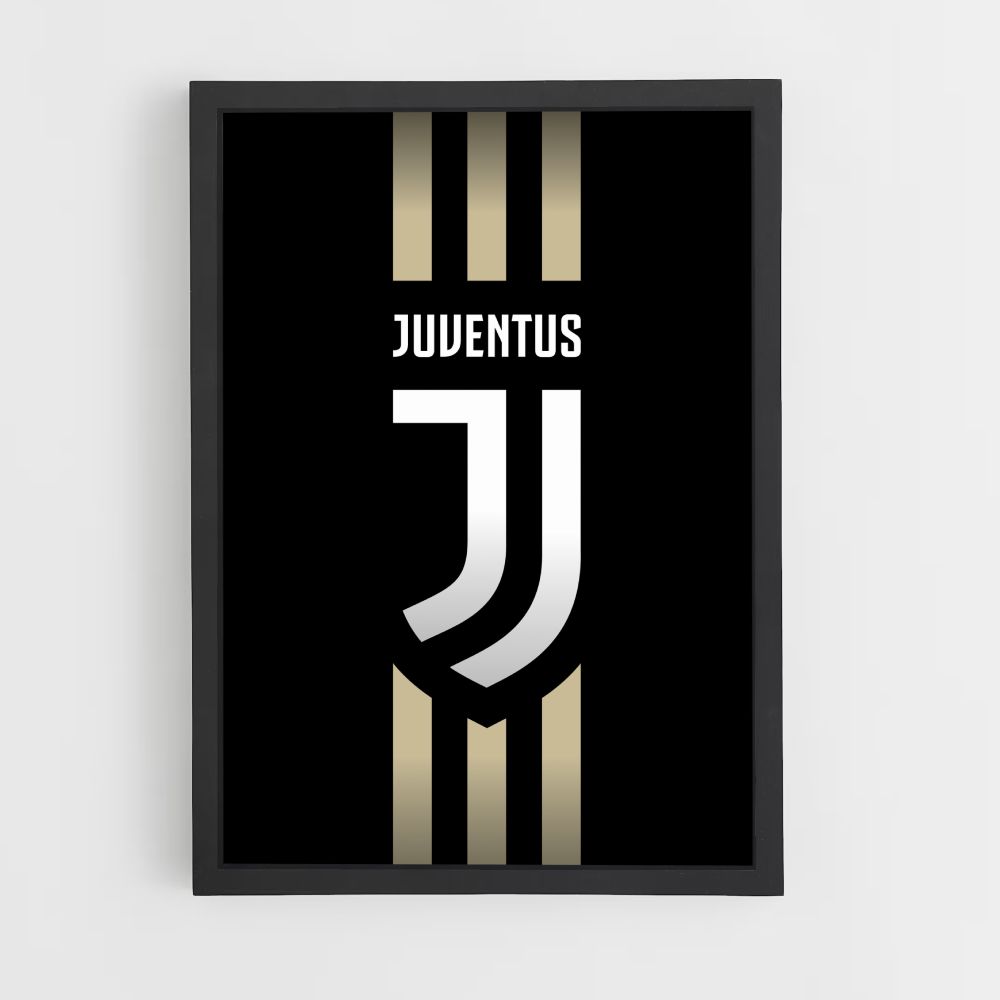 Pôster do logotipo da Juventus