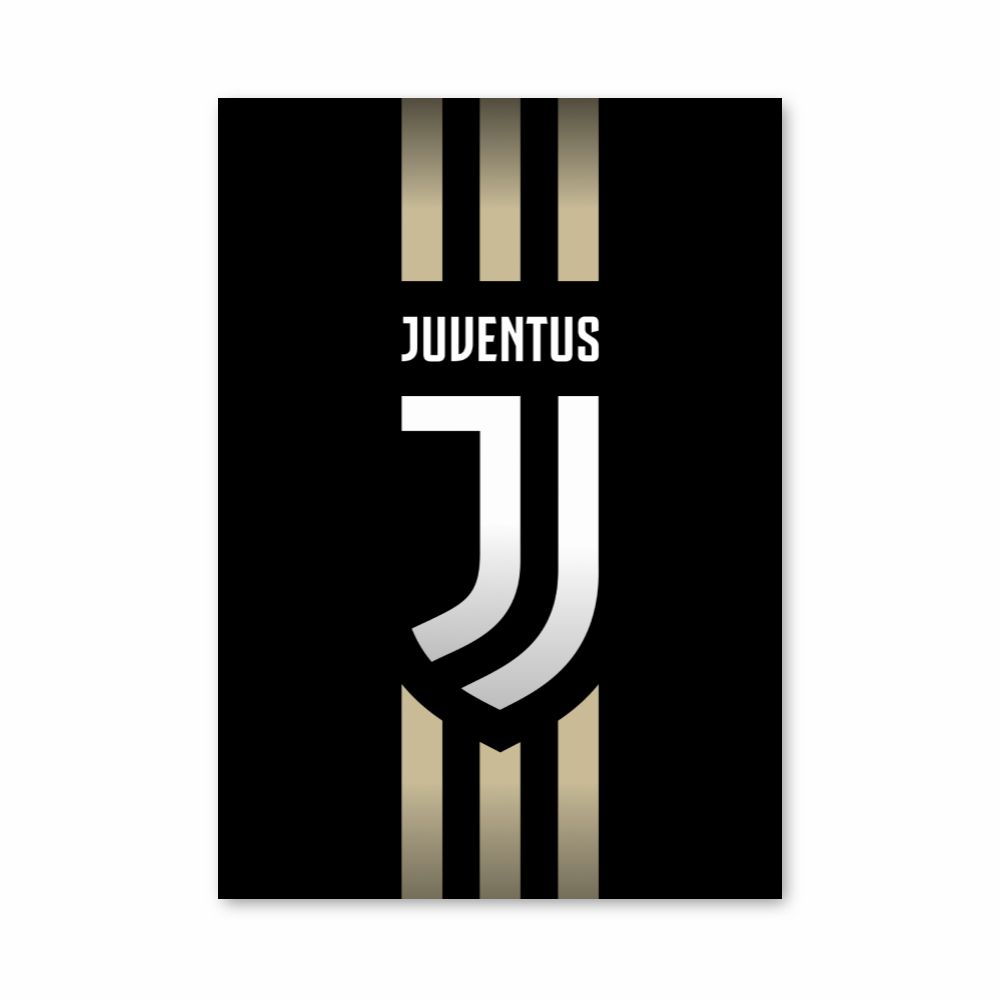 Pôster do logotipo da Juventus