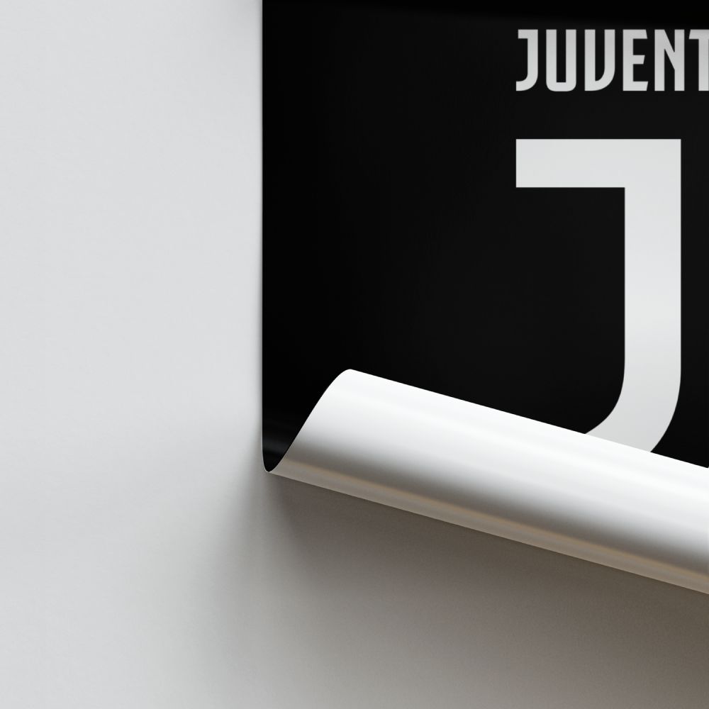 Pôster do logotipo da Juventus