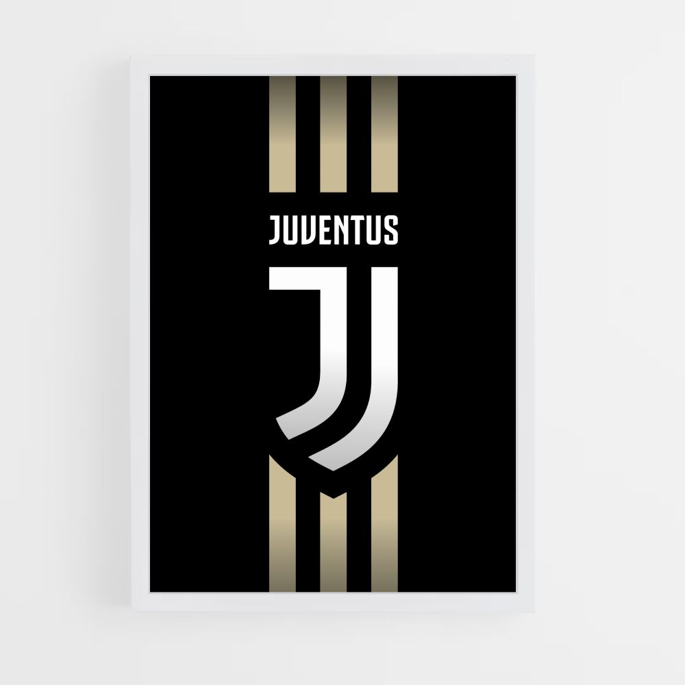 Pôster do logotipo da Juventus