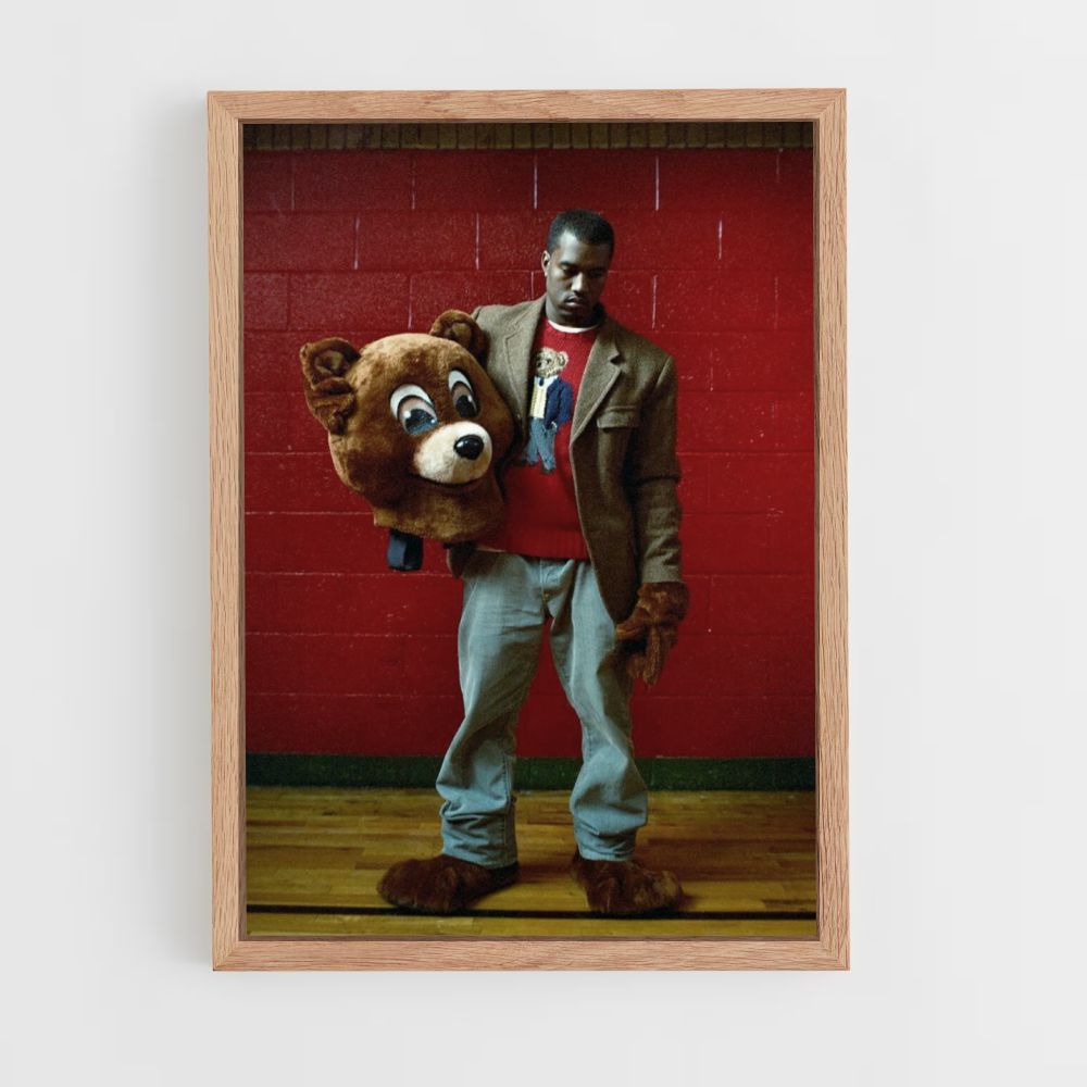 Pôster Mascote de Kanye West