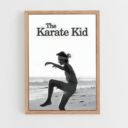 karate-kid-10 cadre Bois clair