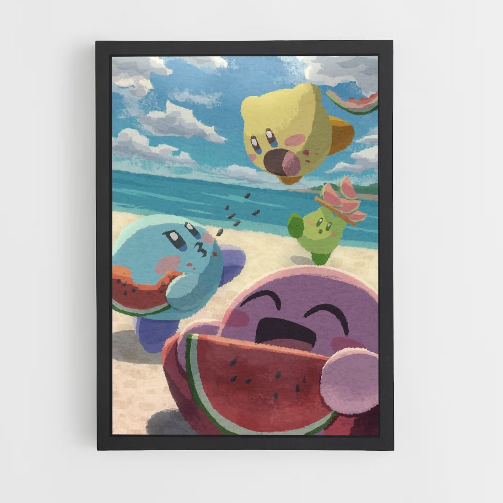 Póster Kirby Beach