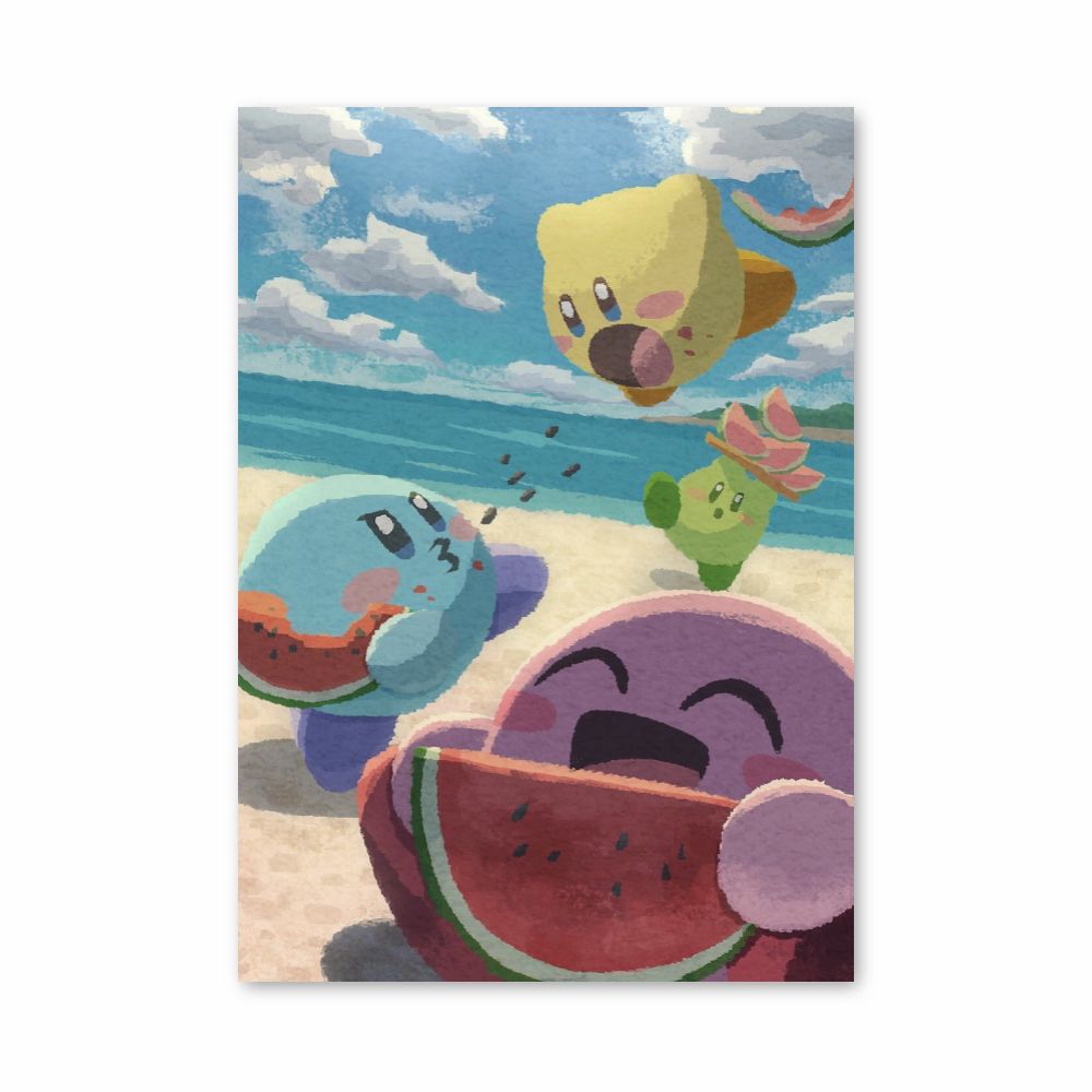 Póster Kirby Beach