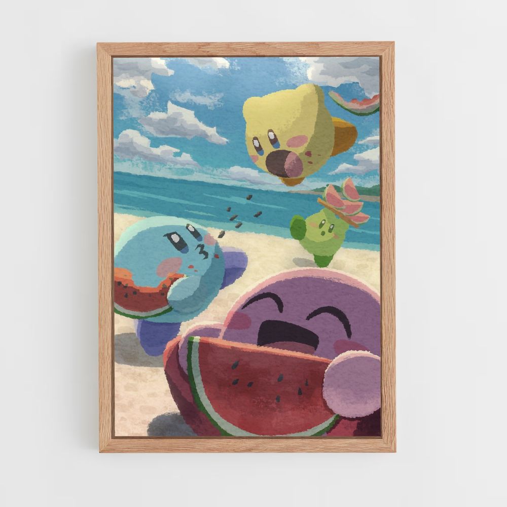 Póster Kirby Beach