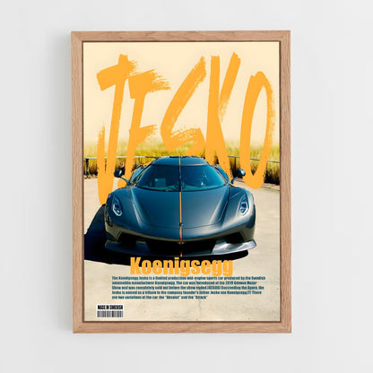 koenigsegg-10 cadre Bois clair