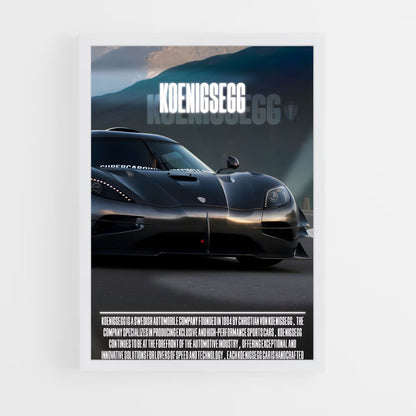 koenigsegg-2 cadre Blanc