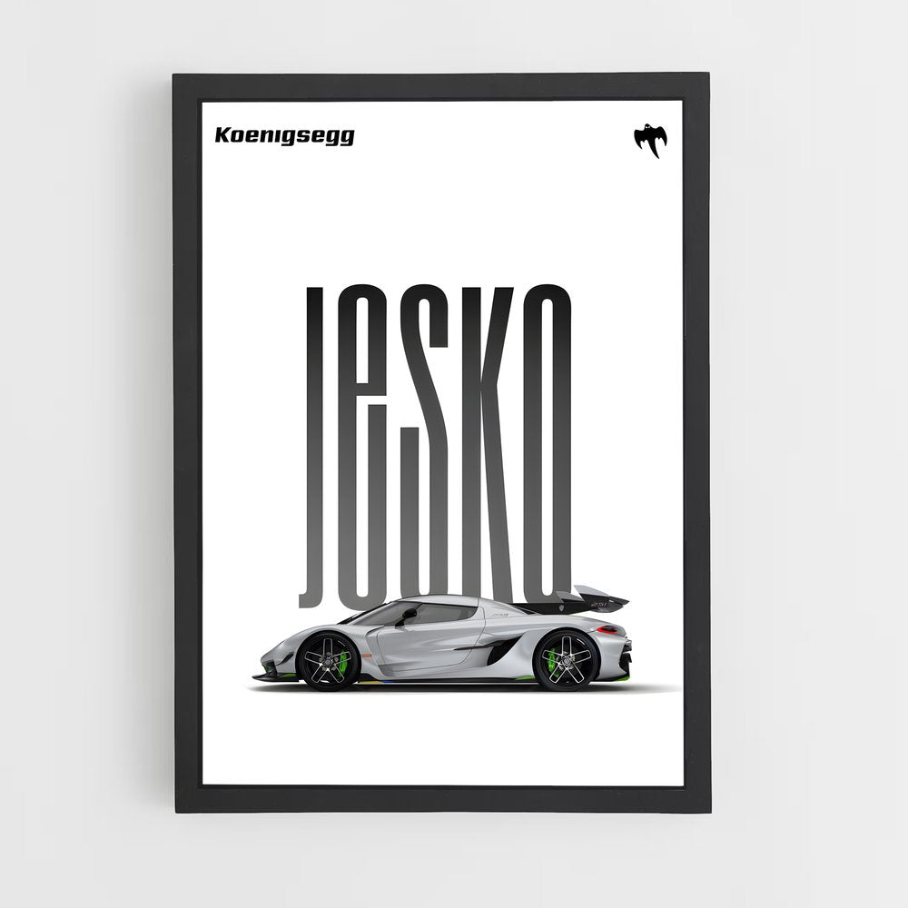 koenigsegg-3 cadre Noir