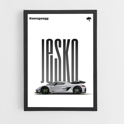 koenigsegg-3 cadre Noir