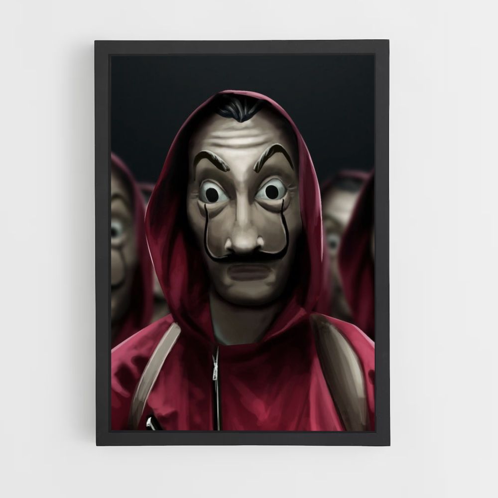 Pôster Fantasia de La Casa de Papel