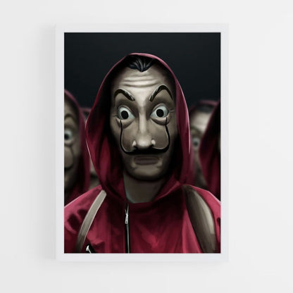 Pôster Fantasia de La Casa de Papel