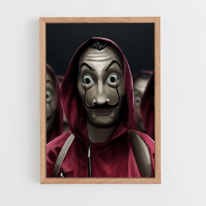 Pôster Fantasia de La Casa de Papel