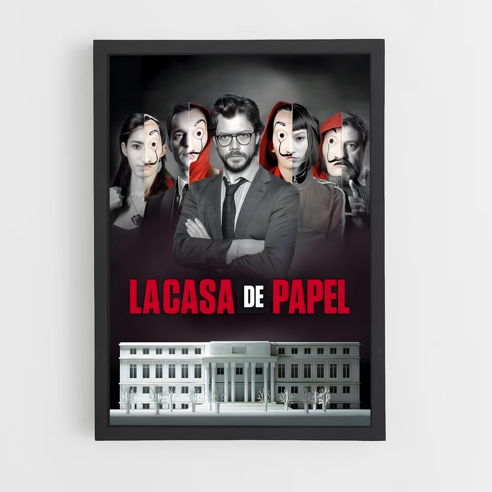 la-casa-de-papel-6 cadre Noir