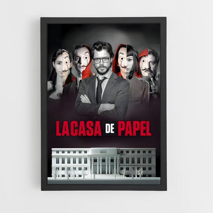 la-casa-de-papel-6 cadre Noir