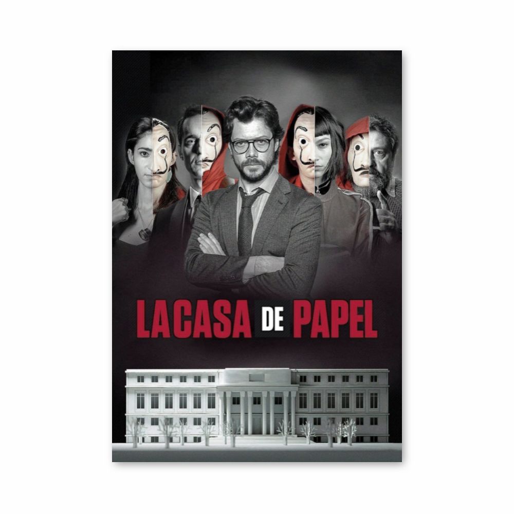 Pôster La Casa de Papel Roubo