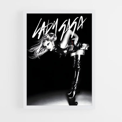 lady-gaga-1 cadre Blanc
