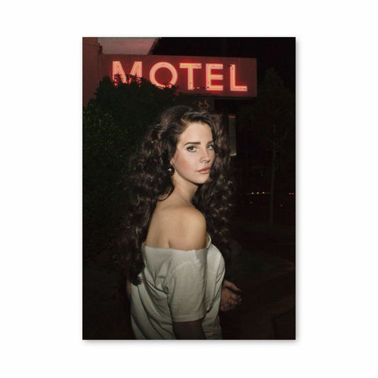 Pôster Lana Del Ray Motel