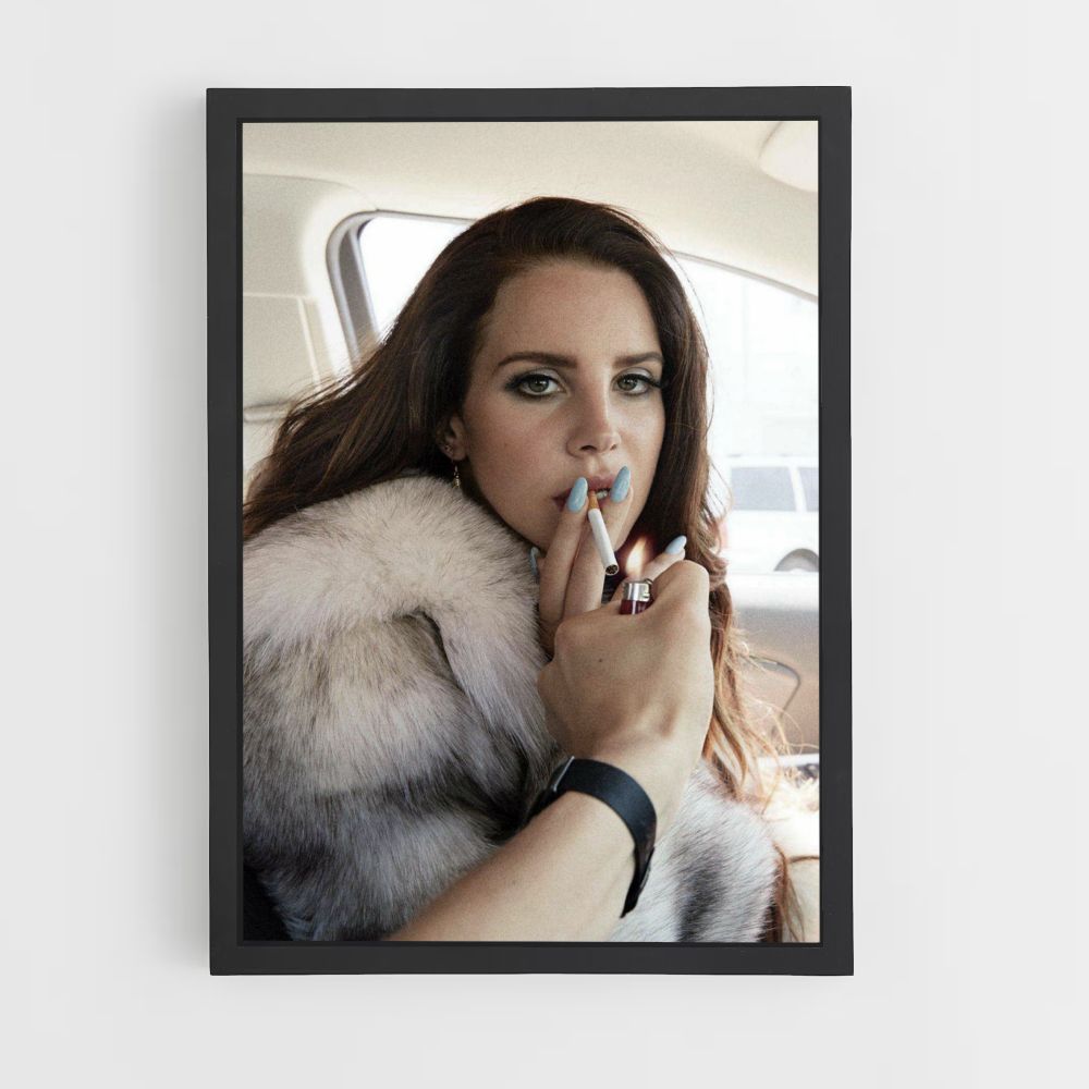 Pôster Lana Del Ray Cigarro