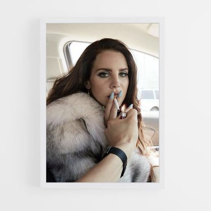 Pôster Lana Del Ray Cigarro