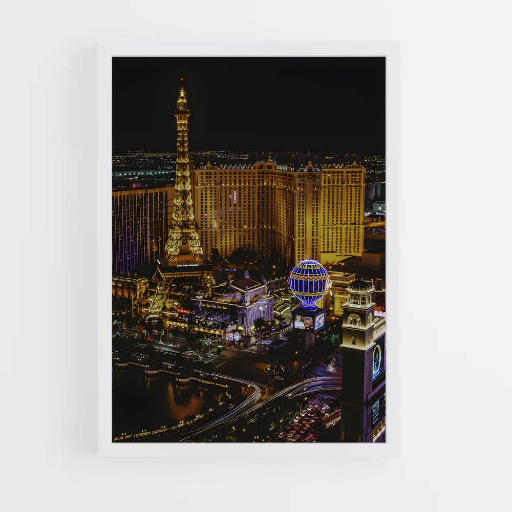 las-vegas-2 cadre Blanc