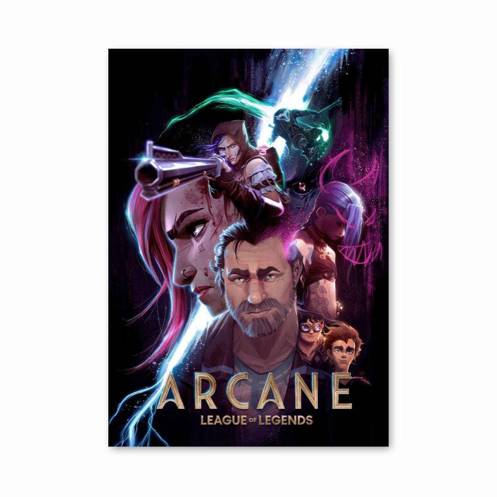 Poster League Of Legends Arcane