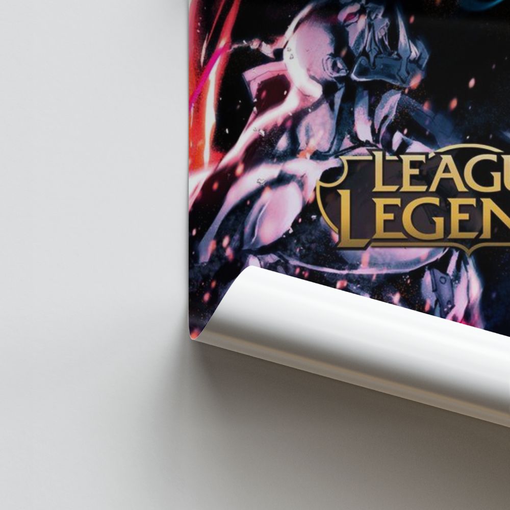 Pôster do Espaço League of Legends