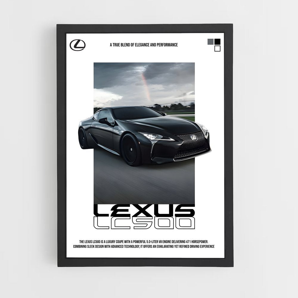lexus-2 cadre Noir