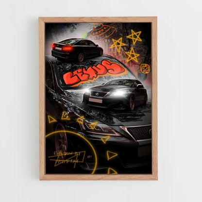 lexus-9 cadre Bois clair